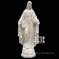 Natural Solid stone outdoor marble mother mary statue